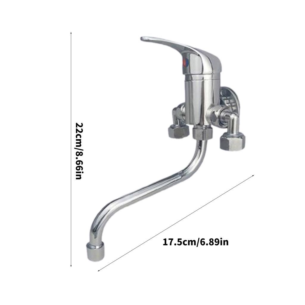 Durable Kitchen Water Mixer Single Hole Kitchen Faucet Conveniently Adjust Water Temperature to Suit Your Needs Durable