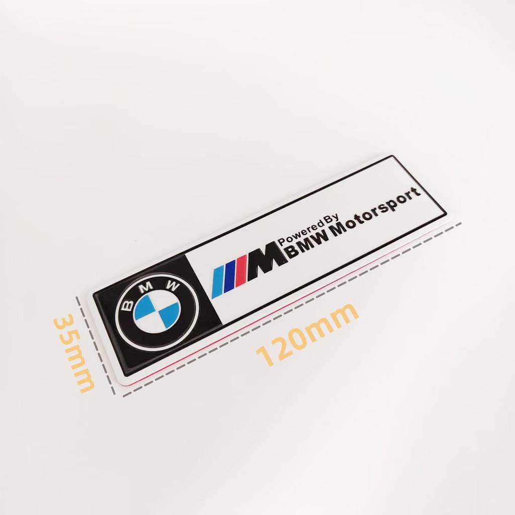 Luxury Metal Sport Car Fender Tail Emblem Badge Sticker for BMW M Series Compatible with E46 E39 E90 E60 E36 E30 E34 F30 F10 F20