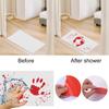 Bloody Bathroom Color-changing Floor Mat Footprints Halloween Decor Floor Rug Carpet Trick Props