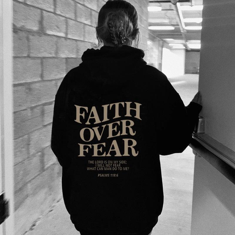2023 Women's 'Faith Over Fear' Hooded Sweatshirt