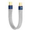 240W 40GB Short USB C To USB C Cable Fast Charging Type C Cord 40Gbps Data Transfer 8K Flat Data Charge Extension Cable