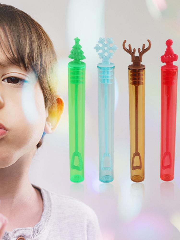 Colorful Bubble Stick Sets Party Supplies Easter Mini Bubble Wands Wedding Guests Gifts Kindergarten Bubble Wands for Outdoor