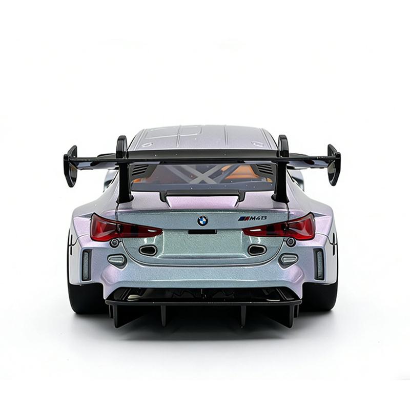 НОВИНКА 1:24 BMW M4 GT3 Суперкар Литой Модель Автомобиля Звук и Свет Детская Игрушка Коллекционные Предметы Подарок на День Рождения