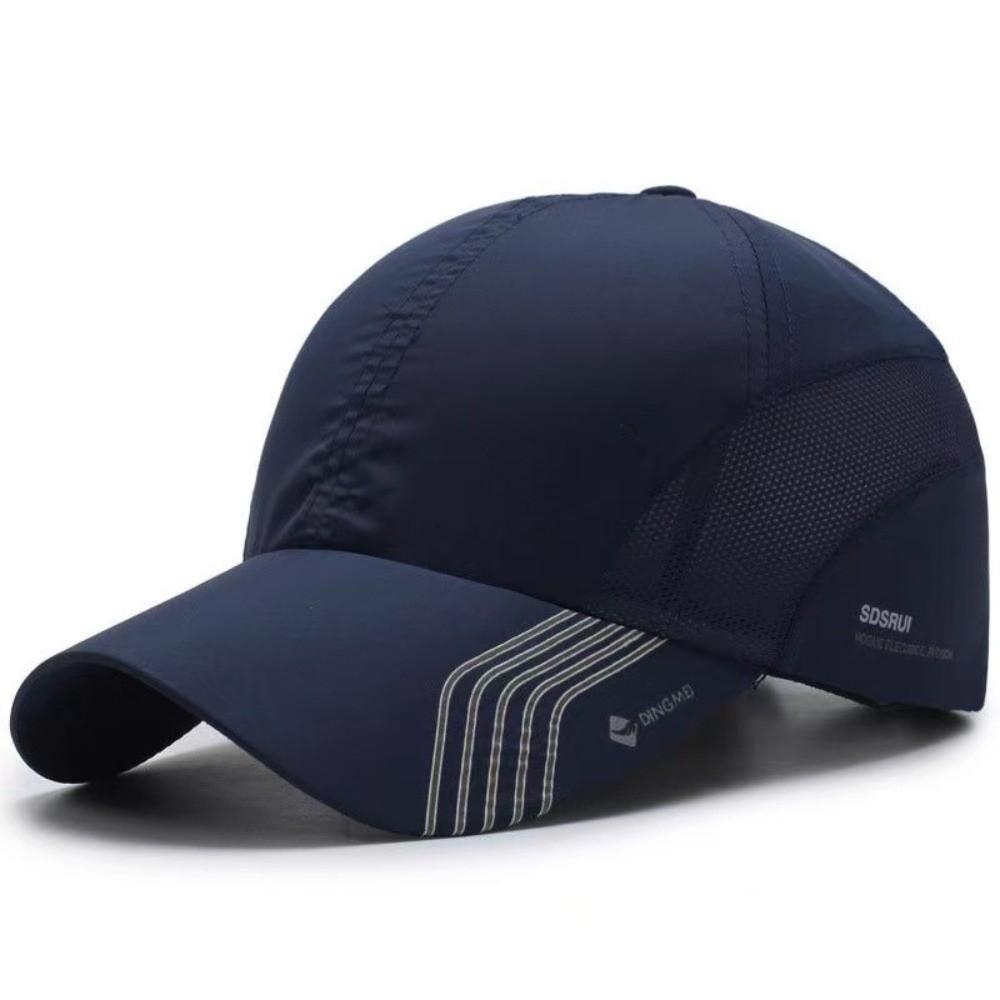 Quick-drying Baseball Cap Adjustable Dad Hat Casual Fishing Hats Men Women