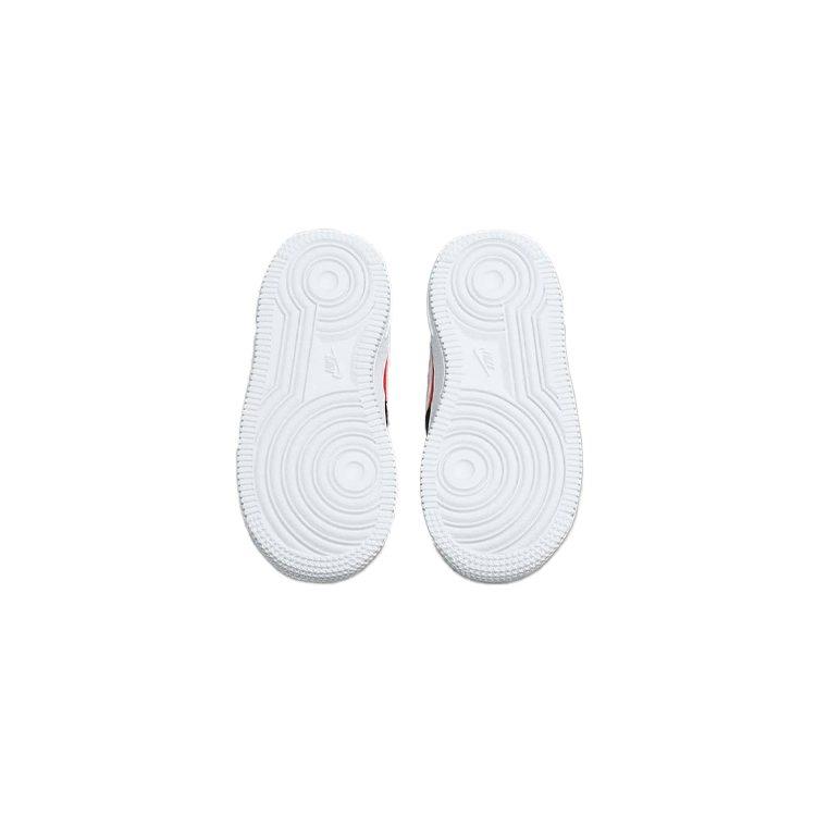 Nike Кроссовки Air Force 1 Toggle SE Повседневные Водонепроницаемые Низкие Скейтбордические Черно-Красные Для Младенцев И Малышей DN3323-600