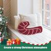 Christmas Pillow Soft Cute Winter Holiday Cushion Christmas Decorations Cute Plush Pillow for Bedroom Sofa Chair Home Living