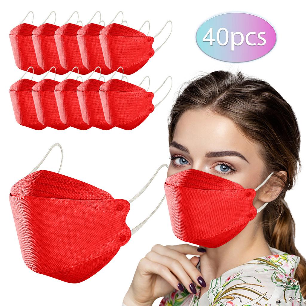 Adult Outdoor Mask Droplet And Haze Prevention Fish Non Woven Face