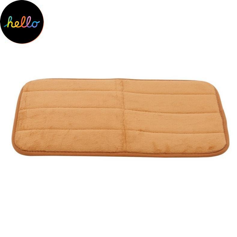 Home Supplies Home Soft Absorbent Memory Foam Bath Mats Bathroom Carpets Non-Slip Rug