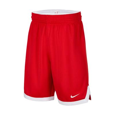 Dri-Fit Удобные Универсальные Простые Модные Однотонные Шорты Мужские шорты Университетский красный IB8680-657