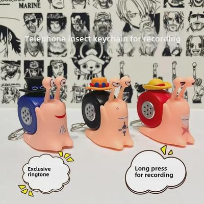"Голосовой брелок One Piece Den Den Mushi": Подвеска ASL Sound & Decompression Toy