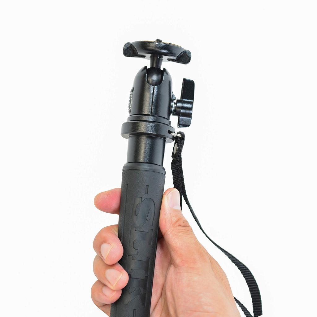 SLIK Handypod 200 Lever Product 204849 Monopod, 4-Section, Free-Mount Head, Lock, Aluminum, Number
