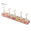 Reusable Nail Tip Holder False with Glitter Base, Magnetic Press-on for Practice Stand Beginner Nails Painting, Art & Display