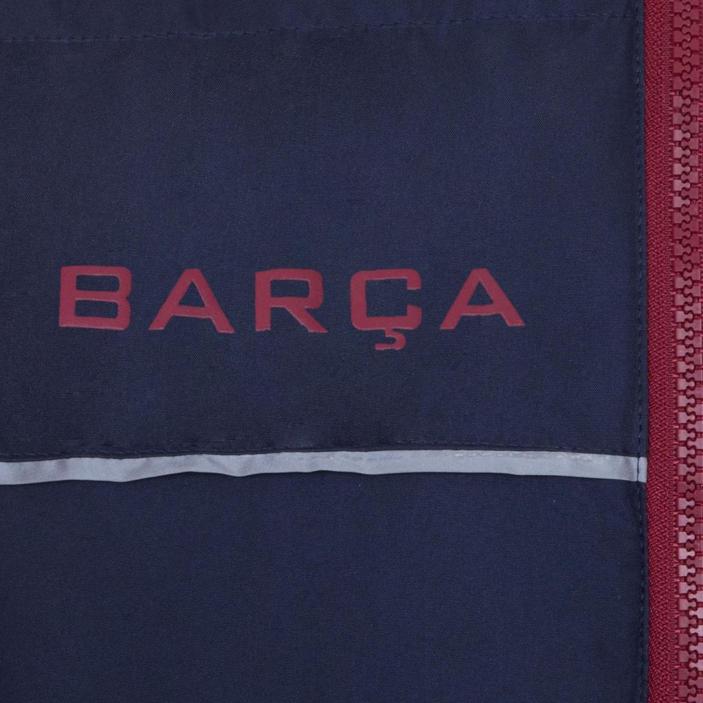 Barcelona FC Boys Contrast Detail Quilted Jacket
