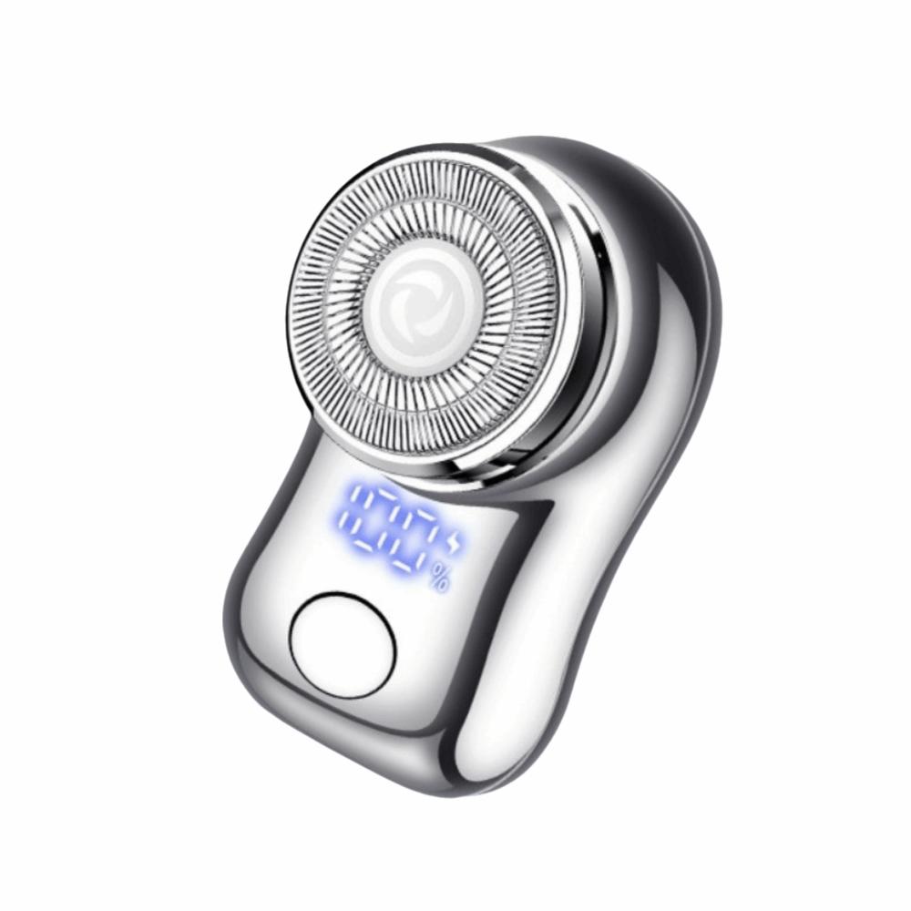 USB Rechargeable Electric Beard Shaver Waterproof Men's Beard Trimmer for Face Body
