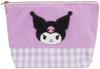 Gingham Sagara Cosmetic Pouch Kuromi 189059-23