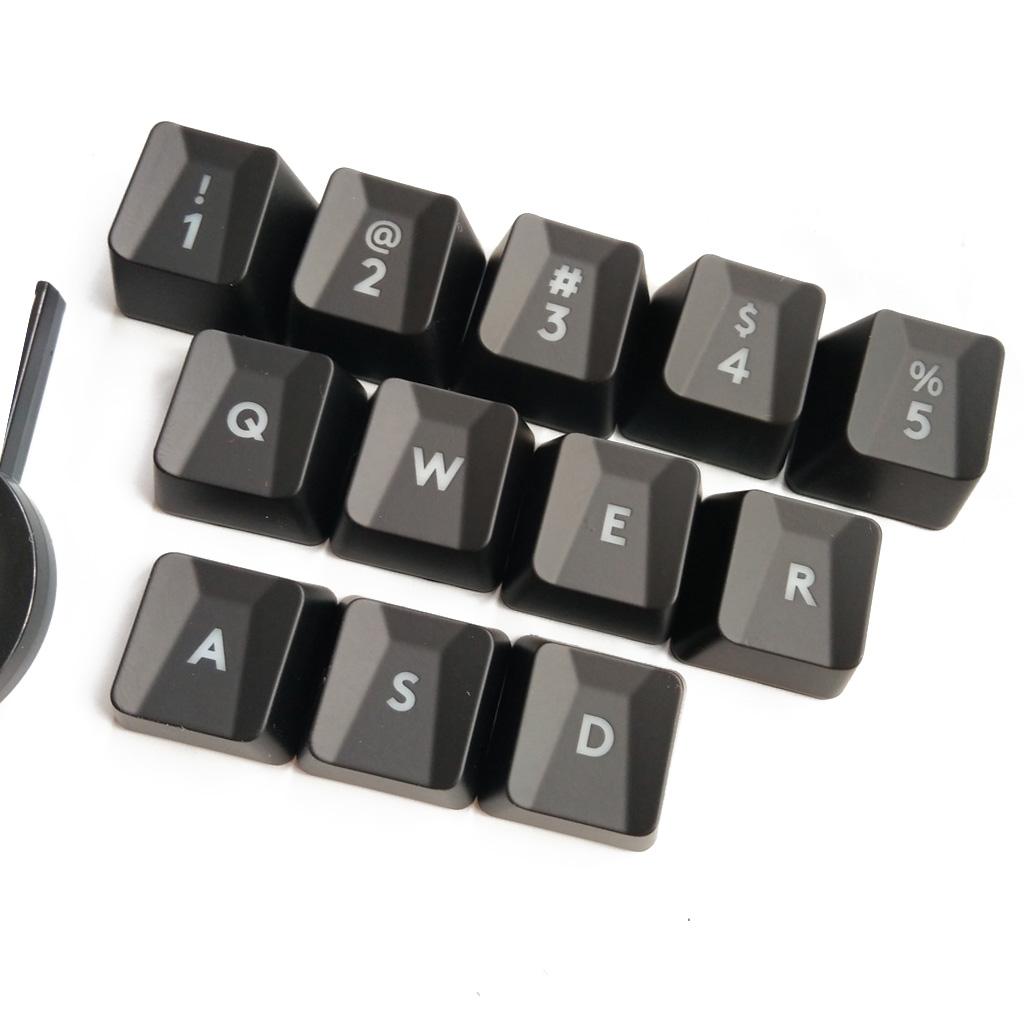 Подсвечиваемые колпачки клавиш для клавиатуры G413 G613 G910 G810 G310 12 штук для колпачка клавиши Механическая игровая клавиатура для колпачков клавиш