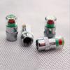 Warning Universal Visiable Air Alert Car Air Pressure Valve Tire Gauge Sensor Indicator Stem Caps