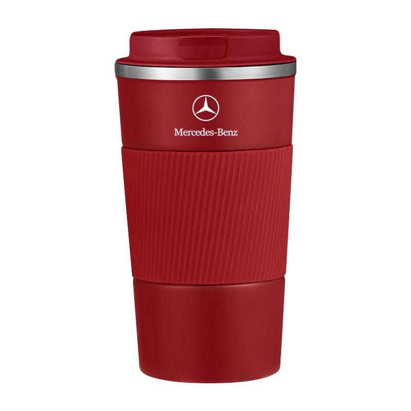 1Pcs Car Vacuum Flasks Coffee Cup Travel Portable Insulated Bottles For Mercedes-Benz AMG W213 W212 W220 W221 W222 W108 W126 W140 W168 W169 W176 W177