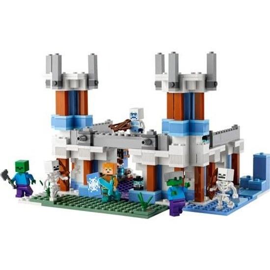 LEGO Minecraft Ice Castle Gift 21186 Toy Block Birthday Present Town Building Boys Girls 8 Years Up