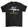AK-47 Every Body In The Room When Funny Mens Cotton T-Shirt Tee Top Shirt