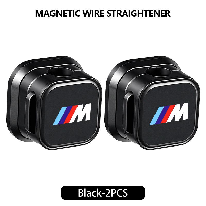 Magnetic Phone Cable Cord Holder Management Wire Keeper Clip For BMW M F10 F20 F30 F40 F15 F25 F26 F31 F49 E62 E83 E84 ILYFM1