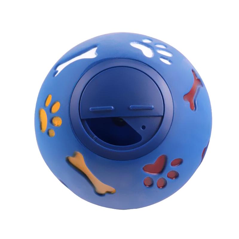 Игрушка для домашних животных, дозатор утечки еды, чистка зубов, нетоксичная резина, жевательные игрушки для собак, устойчивость к укусам мяча, интерактивное обучение домашних животных