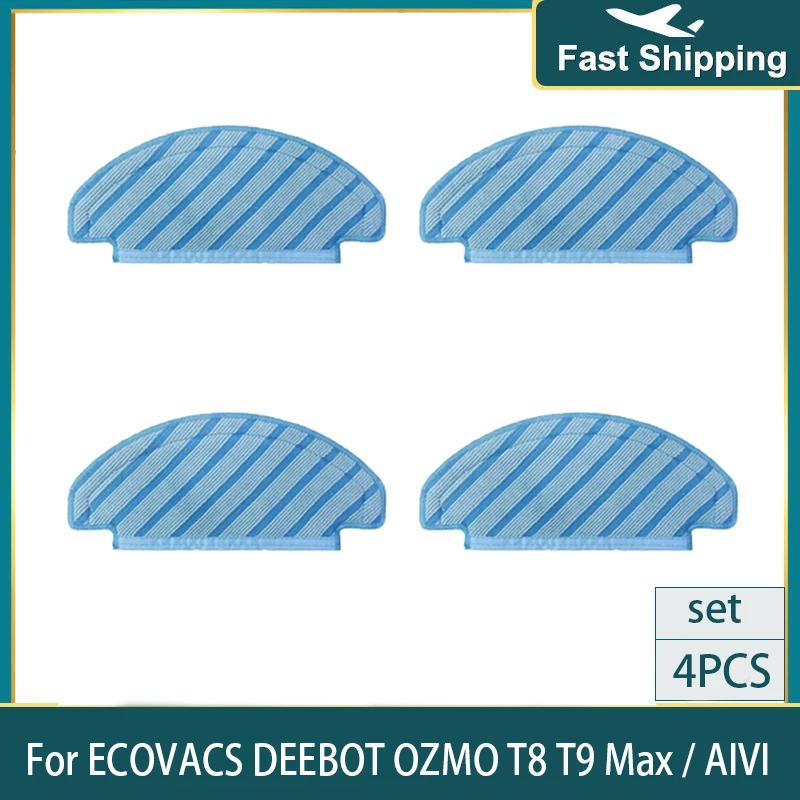 For ECOVACS Deebot T8 T9 Series  Accessories Washable Mop Disposible Mop Microfiber Mopping Pad  Replacement Parts