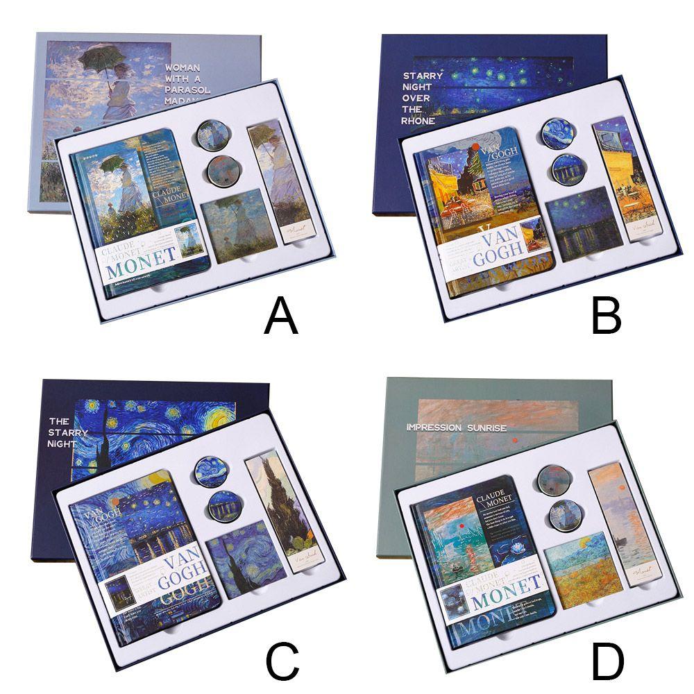 Серия картин, мини-наклейка, лента, материал, дневник, канцелярский набор, набор ручных книг, набор для ноутбука