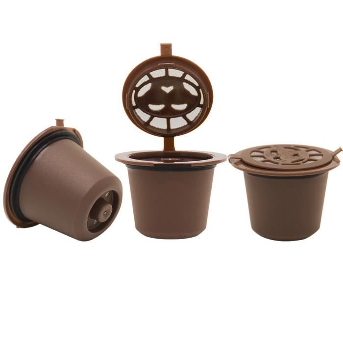 Reusable Coffee Capsules Refillable PODs for Nespresso Machines Filter @balenced12274