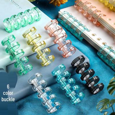 Прозрачные кольца для loose leaf (свободных листов) на 5 отверстий: DIY Папка и инструмент для переплета