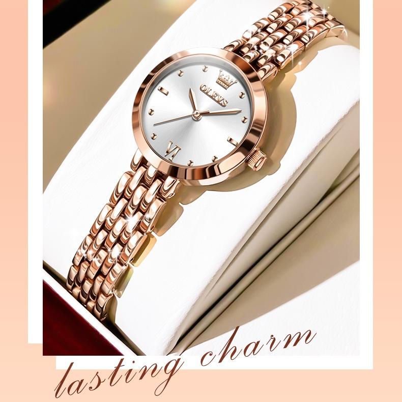 OLEVS Brand Watches Simple Fashion Quartz Watch Waterproof Women's Watch Women's Watch