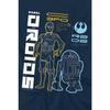 STAR WARS Mens Rebel Droids T-Shirt