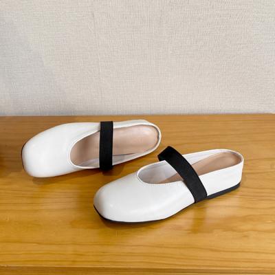 Мода 2024 года. Стильные и удобные туфли Мэри Джейн для поездок на работу. Женская обувь. Легкие туфли на плоской подошве. Повседневная обувь.