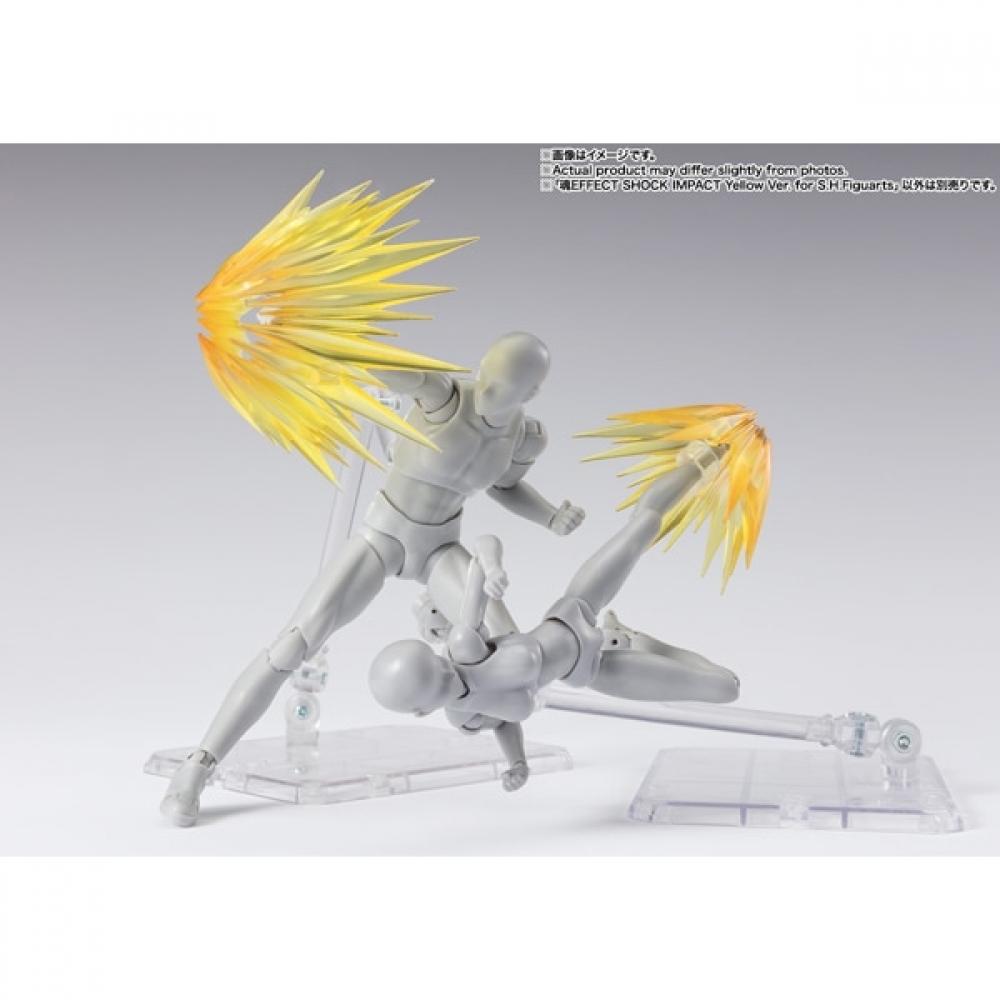 Bandai Spirits Soul Effect Shock Impact Желтая версия. Для ShFiguarts Figuarts [Аксессуары для фигурок]