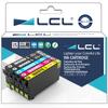 LCL for Epson IB09 Large Capacity Dye IB09CL4A IB09CL4B IB09KB IB09CB IB09MB IB09YB Packs 2 Black Cyan Magenta Compatible Ink Cartridge Compatible (5