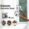 54 мм нержавеющая сталь кофемашина бездонный держатель фильтра портафильтр филиал деревянная ручка профессиональный кофейный аксессуар