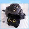 Плюшевая игрушка кошка мультяшная милая с большими глазами для девочки ребенка успокаивающая кукла-компаньон подарок