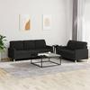 VidaXL Sofa Set with 2 Pcs Cushions, Sofas with Armrests and Backrest, Furniture Set, Living Room Furniture 3201310