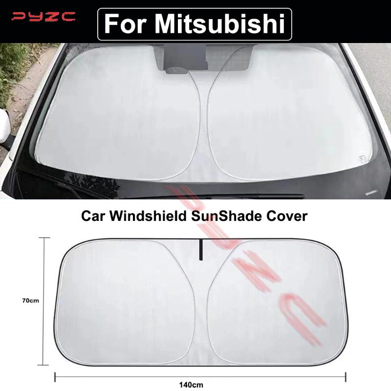 Car Windshield SunShade Cover for Mitsubishi Lancer ASX Mirage Pajero Sport Xpander Anti UV Car Accessories