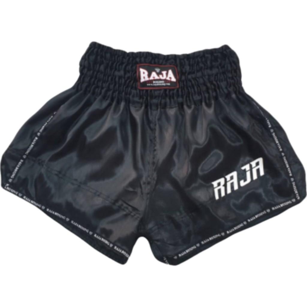Raja Muay Thai MMA Kickboxing шорты ретро винтажные штаны принт 3D атлас эластичный пояс бой боевые искусства тренировки быстросохнущие