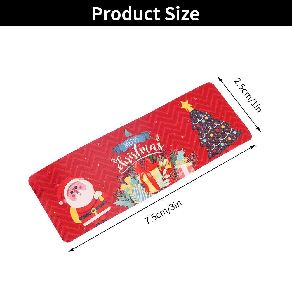 Santa Claus Snowman Package Seal Stickers Gifts Wrapping Decals Merry Christmas Decoration Label