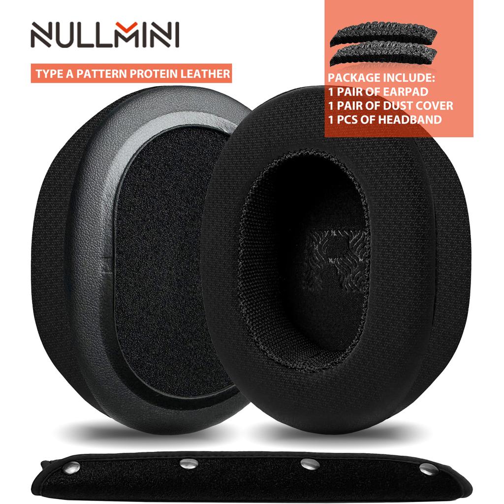 Nullmini Replacement Earpads for Rig Strix Go Headphones Cooling Gel Ear Pads Cushion Earmuffs Sleeve Headband