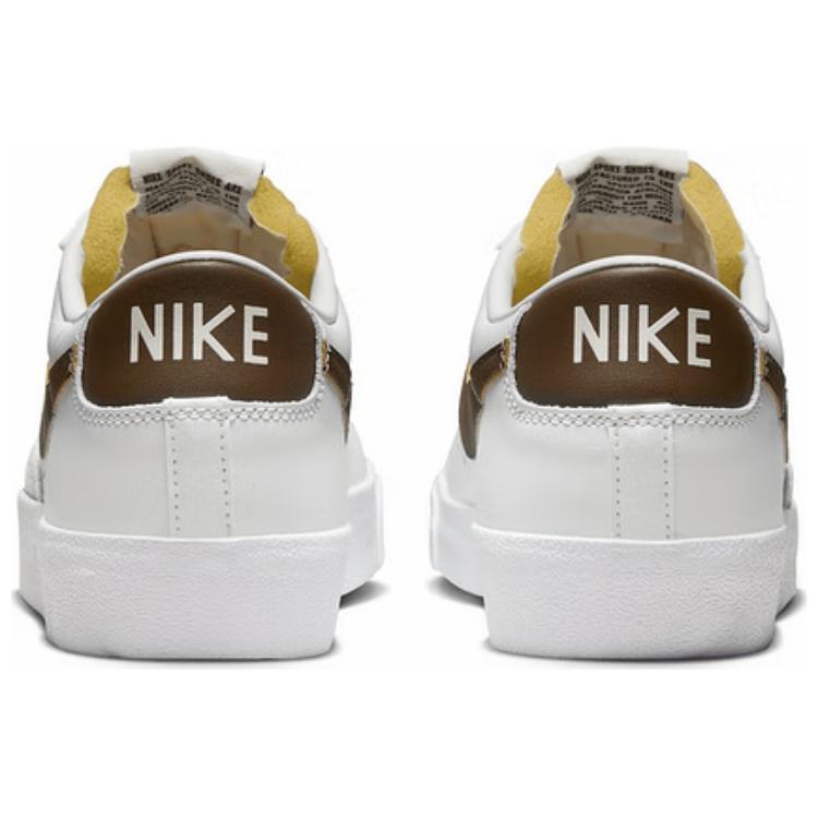 Nike Blazer Low '77 Vintage White Cacao Wow Sneakers Skateboard Shoes DA6364-113