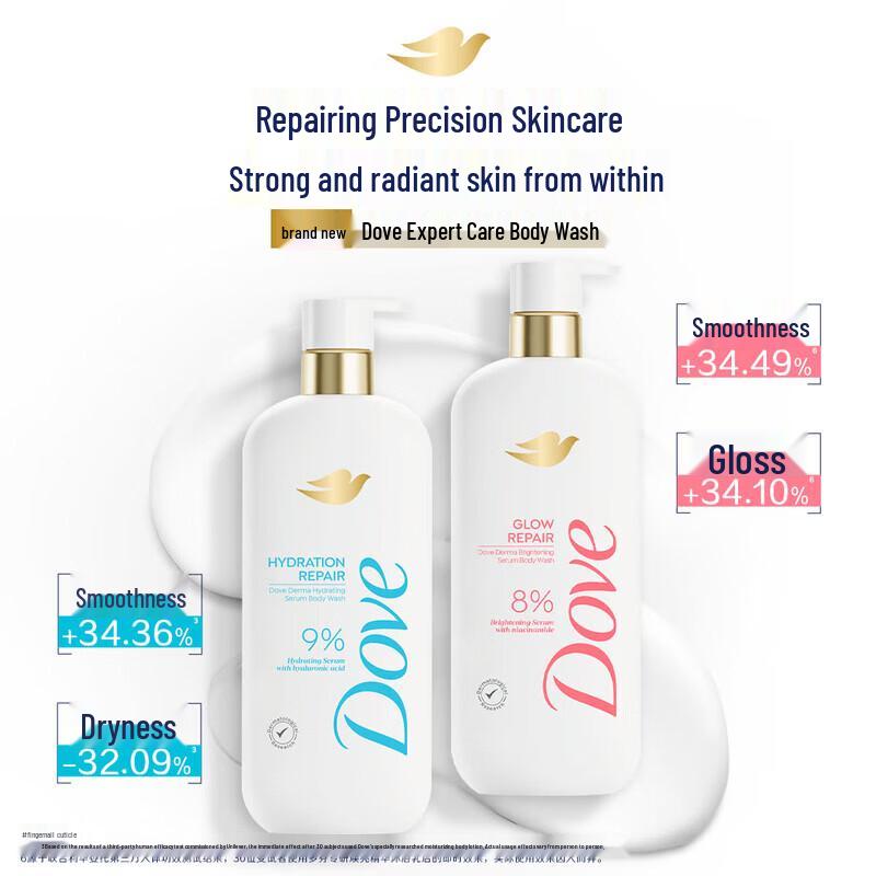 Dove Radiance Essence Shower Milk