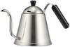 CASUAL PRODUCT Aoyoshi Drip Matte Made in Matte 511776 Pot, Silver, 1.0L, Japan, Finish, Black,