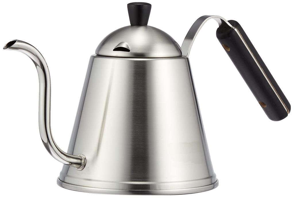 CASUAL PRODUCT Aoyoshi Drip Matte Made in Matte 511776 Pot, Silver, 1.0L, Japan, Finish, Black,