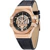 R8821108039 Potenza Автоматические Мужские Часы с Черным Скелетонным Циферблатом
