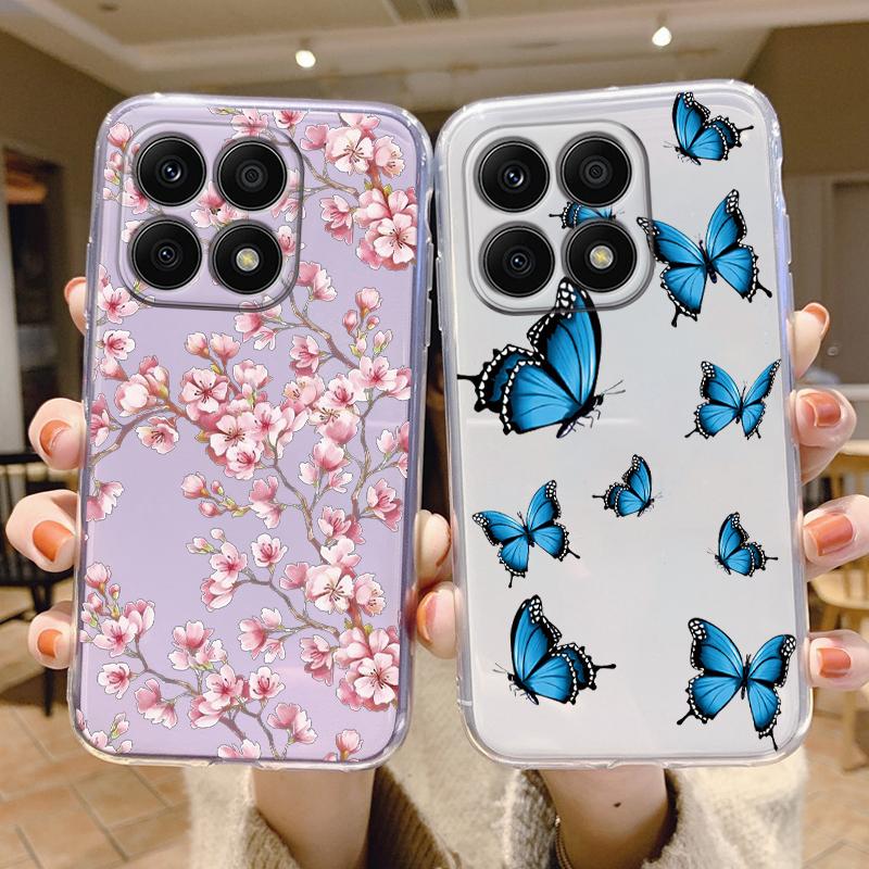 For Honor X8a 4G Case Silicone Soft Clear Coque Phone Cases Cover X8b X8c X6b 6.7'' 5G X8 X6a Shell Bumper Protection Astronaut