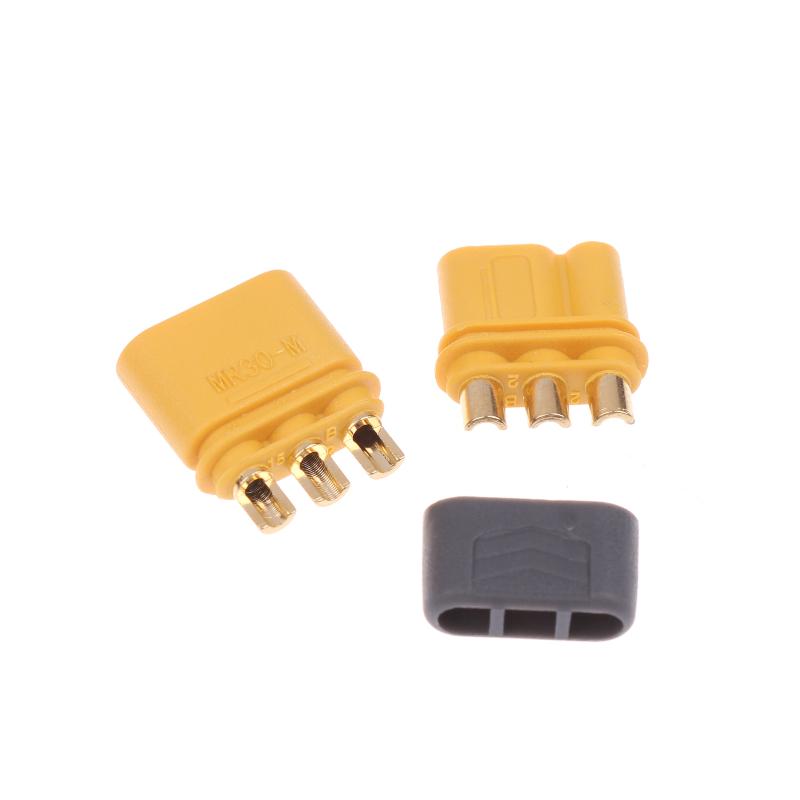 5Pairs Amass MR30 Male And Female Connector Plug Set With Sheath Housing For RC Lipo Battery Multicopter Airplane Accessories