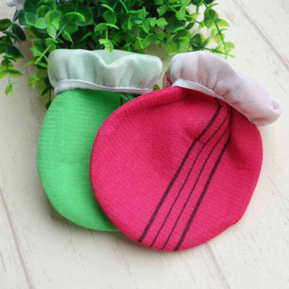 Durable Cleaner Viscose Fiber Shower Scrubber Bath Glove Body Rub Exfoliating Towel